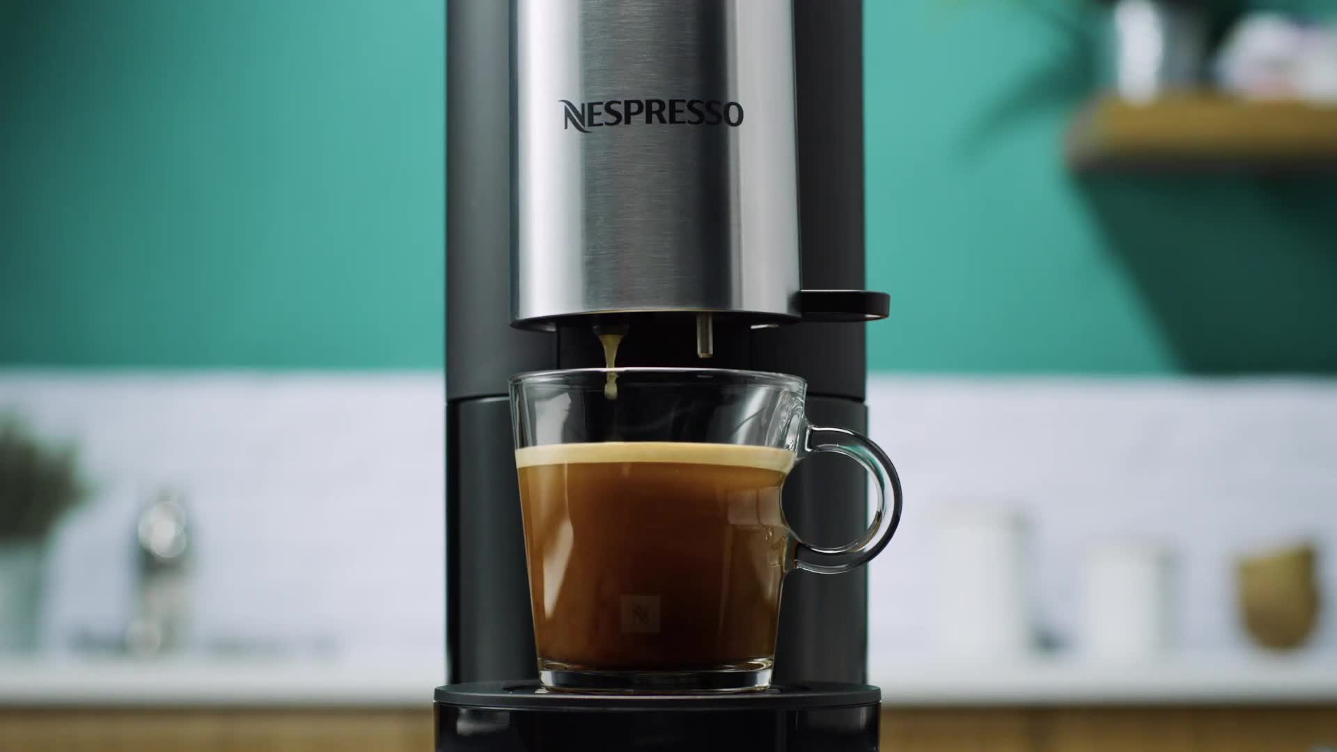 Krups Nespresso Atelier XN8908 Coffee Pod Machine, with Milk